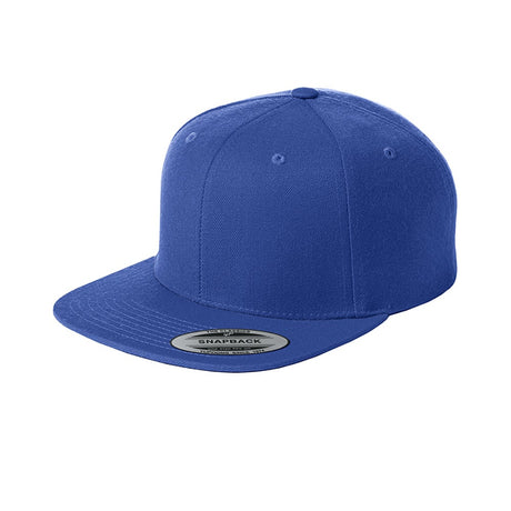 Sport - Tek STC19 Yupoong Flat Bill Snapback Adjustable Cap - Gorvex.com