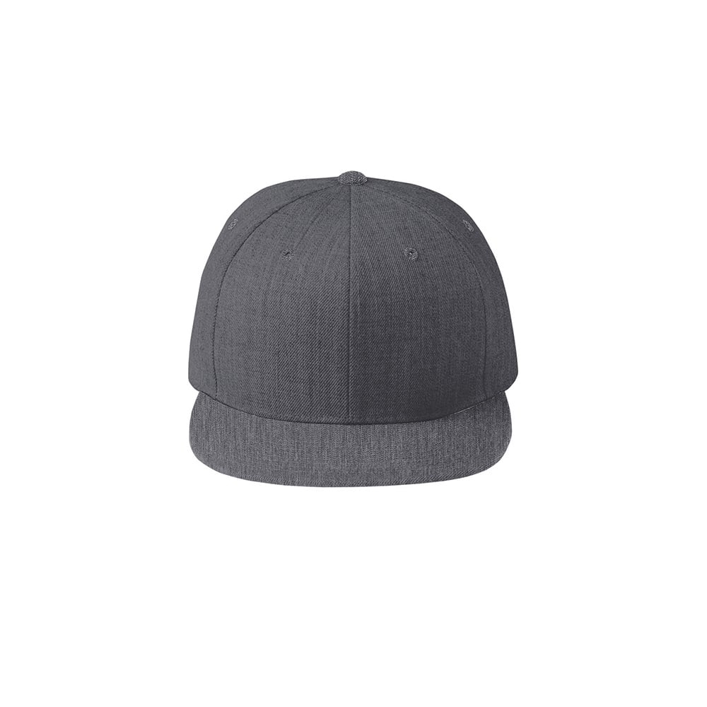 Sport - Tek STC19 Yupoong Flat Bill Snapback Adjustable Cap - Gorvex.com