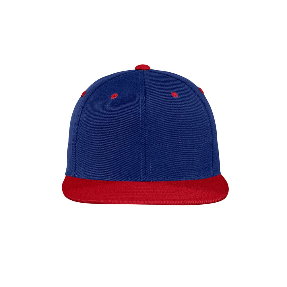 Sport - Tek STC19 Yupoong Flat Bill Snapback Adjustable Cap - Gorvex.com