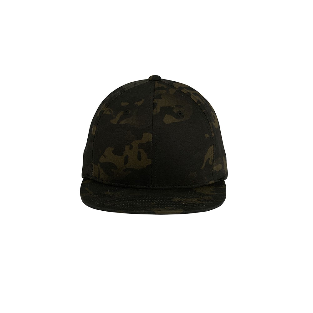 Sport - Tek STC19 Yupoong Flat Bill Snapback Adjustable Cap - Gorvex.com