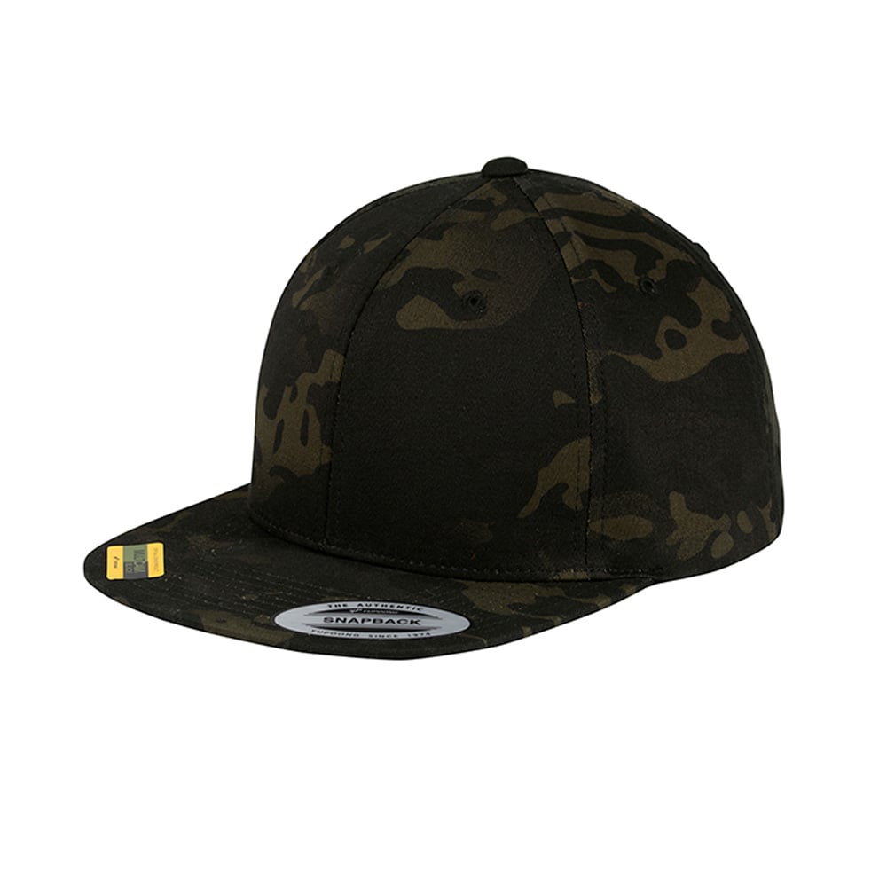 Sport - Tek STC19 Yupoong Flat Bill Snapback Adjustable Cap - Gorvex.com