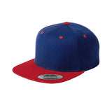 Sport - Tek STC19 Yupoong Flat Bill Snapback Adjustable Cap - Gorvex.com