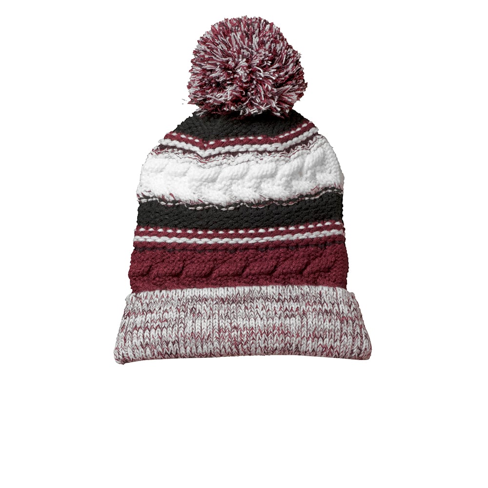 Sport - Tek STC21 Acrylic Team Pom Pom Beanie - Gorvex.com