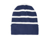 Sport - Tek STC31 Striped Beanie with Solid Band - Gorvex.com