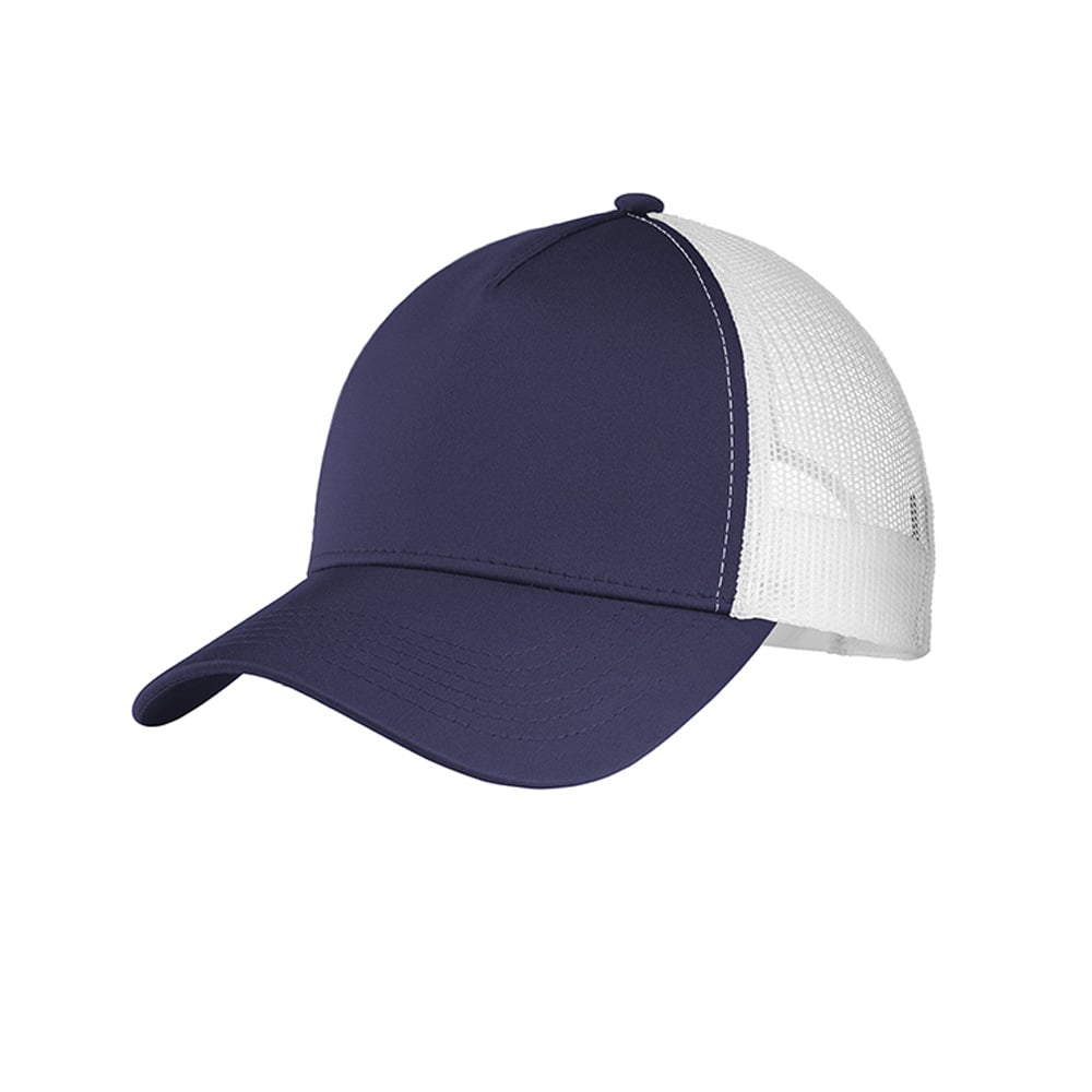 Sport - Tek STC36 PosiCharge Competitor Mesh Back Adjustable Cap - Gorvex.com