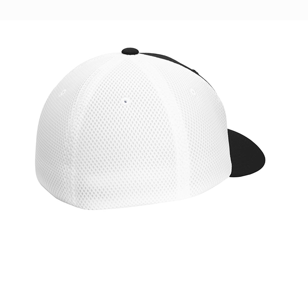 Sport - Tek STC40 Flexfit Air Mesh Back Structured Stretch Fitted Cap - Gorvex.com