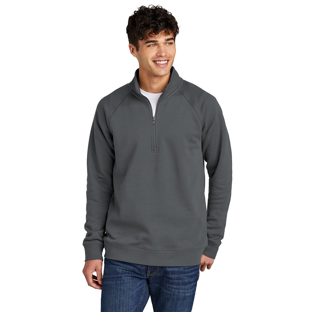 Sport - Tek STF202 Drive Fleece Raglan Sleeves Quarter - Zip Pullover - Gorvex.com