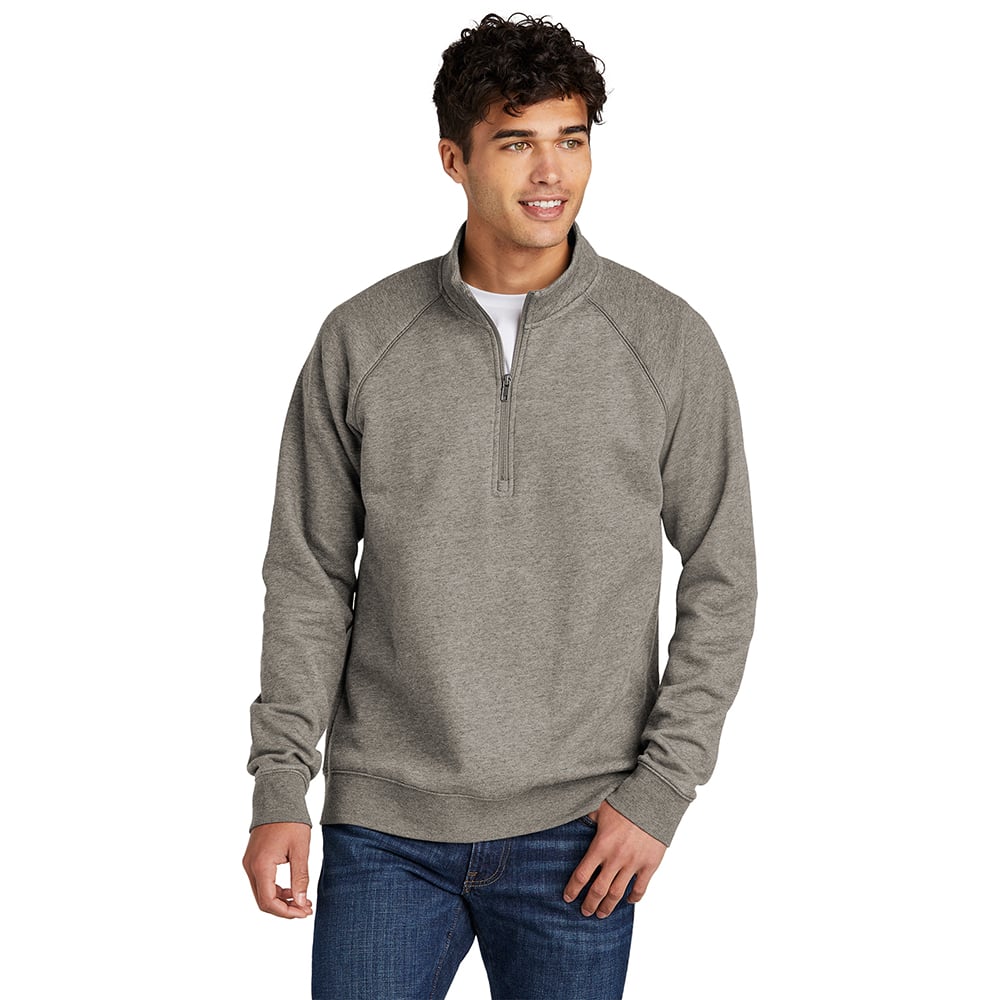 Sport - Tek STF202 Drive Fleece Raglan Sleeves Quarter - Zip Pullover - Gorvex.com