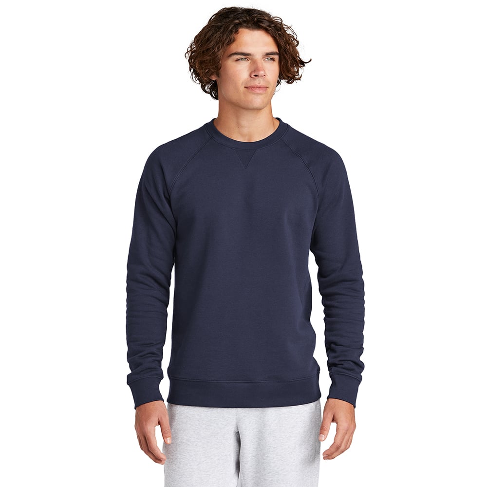 Sport - Tek STF203 Drive Raglan Fleece Crewneck - Gorvex.com