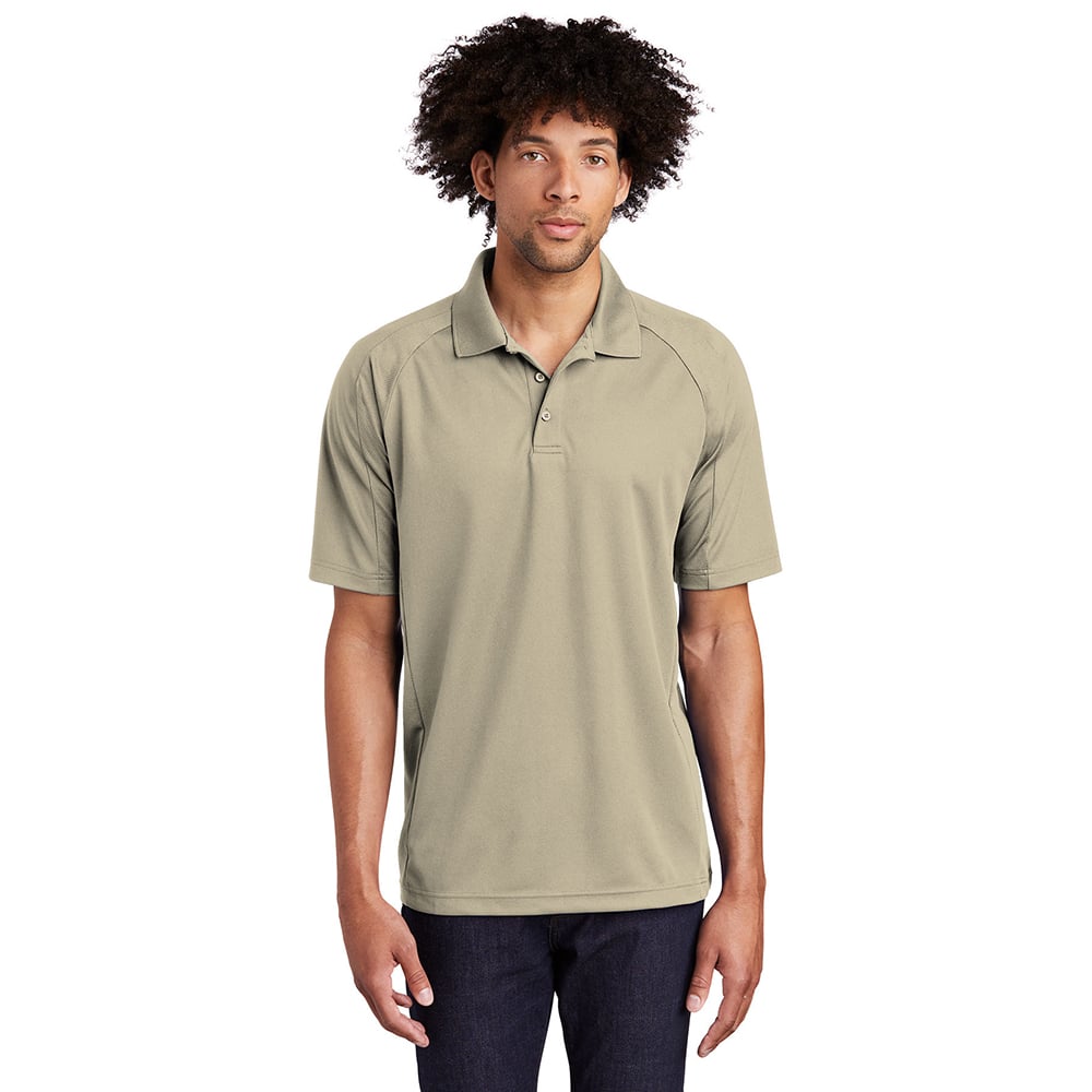 Sport - Tek T474 Dri - Mesh Pro Polo with 3 - Button Placket - Gorvex.com