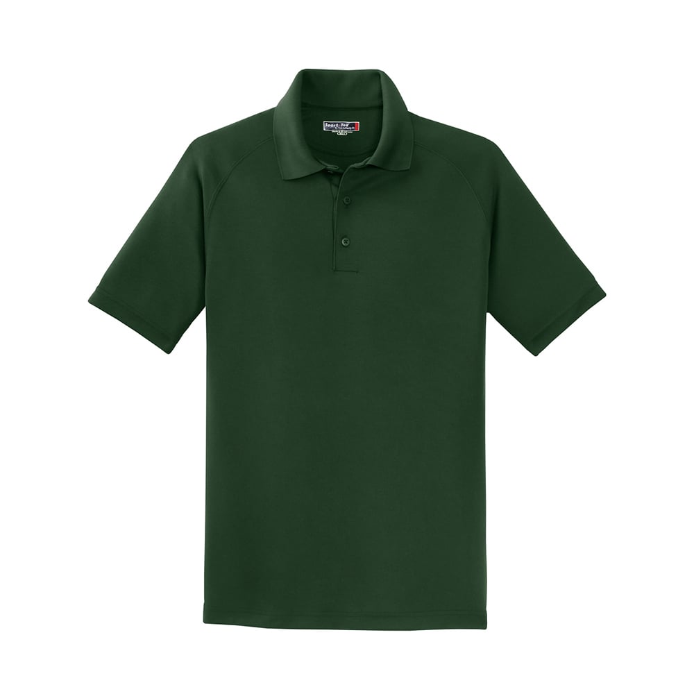 Sport - Tek T475 Dry Zone Raglan Polo with 3 - Button Placket - Gorvex.com