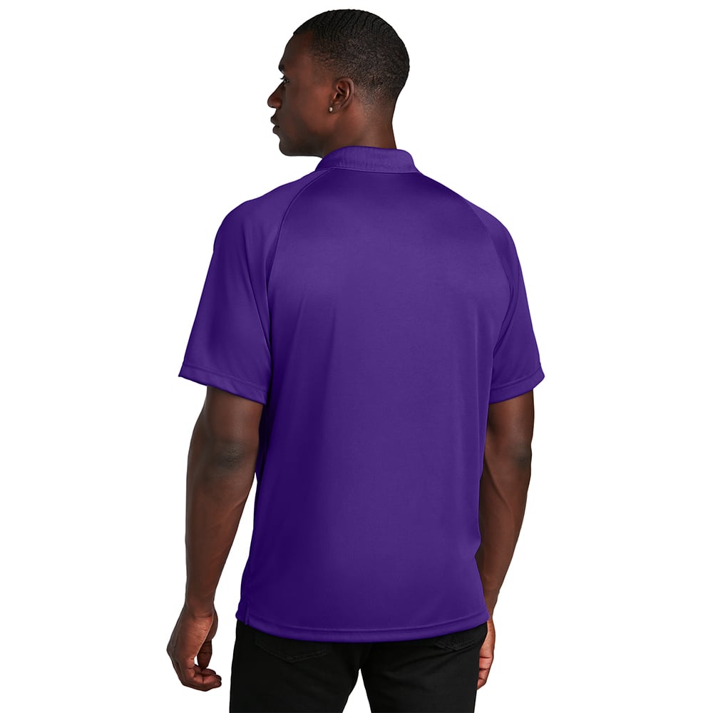 Sport - Tek T475 Dry Zone Raglan Polo with 3 - Button Placket - Gorvex.com