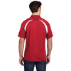 Sport - Tek T476 Dry Zone Colorblock Raglan Polo with 3 - Button Placket - Gorvex.com