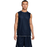 Sport - Tek T555 PosiCharge Mesh Reversible Sleeveless T-Shirt - Gorvex.com