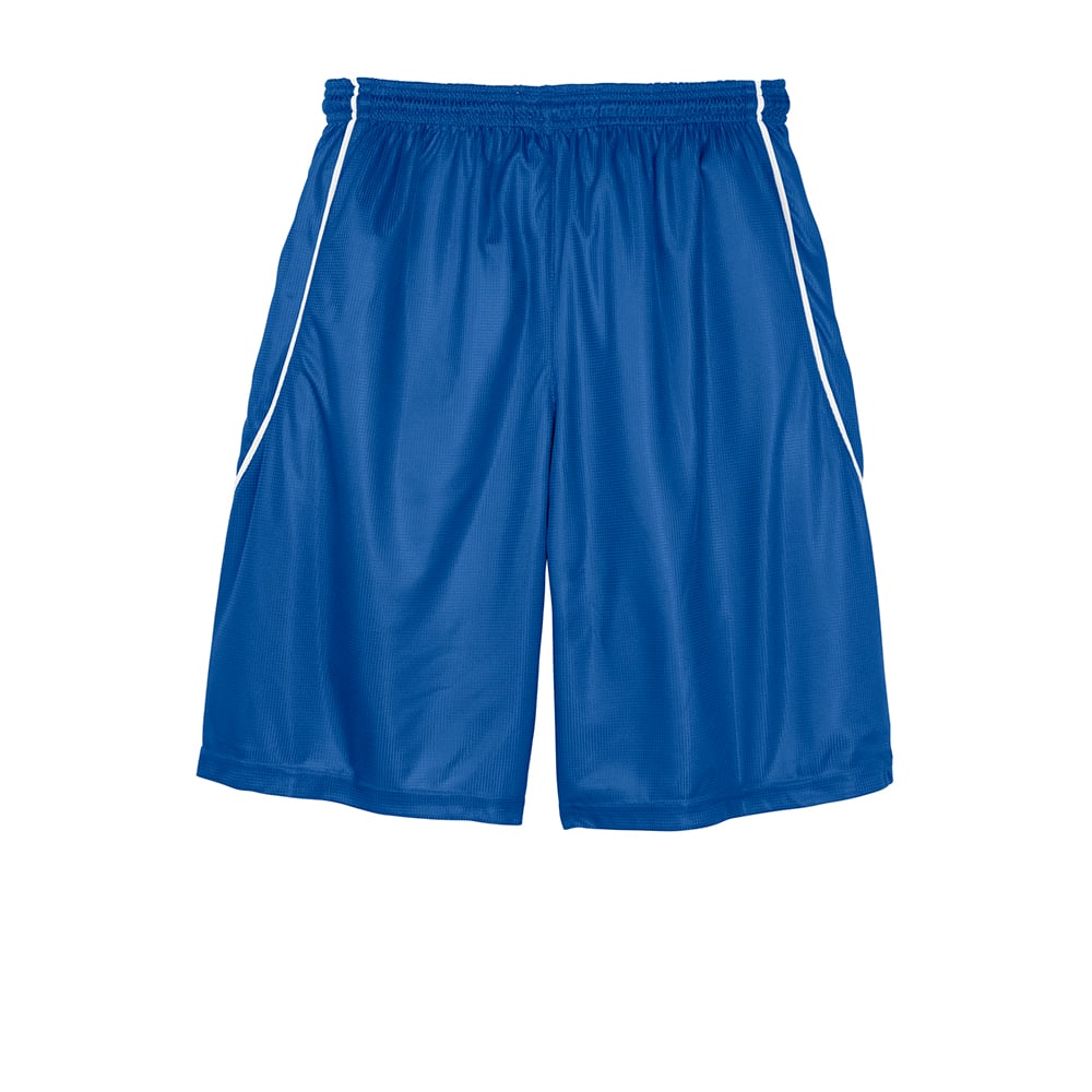 Sport - Tek T565 PosiCharge Mesh Reversible Spliced Short - Gorvex.com