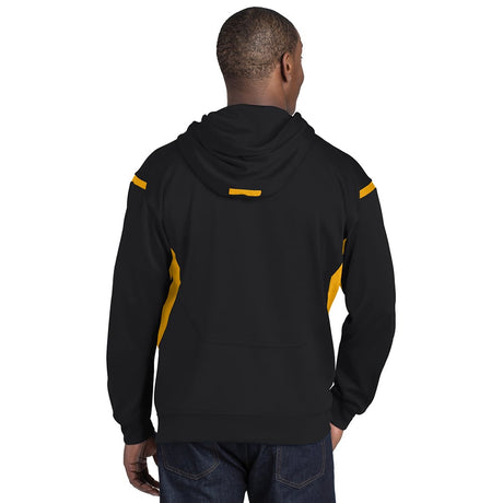 Sport - Tek TST246 Tall Tech Fleece Colorblock Hooded Sweatshirt - Gorvex.com