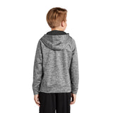 Sport - Tek YST225 Youth PosiCharge Electric Heather Hooded Pullover - Gorvex.com