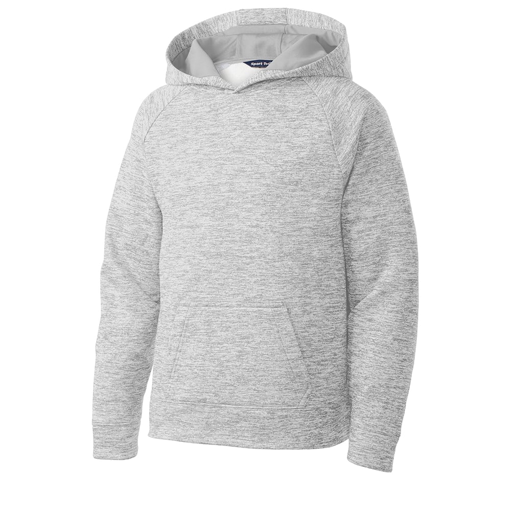 Sport - Tek YST225 Youth PosiCharge Electric Heather Hooded Pullover - Gorvex.com