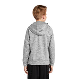 Sport - Tek YST225 Youth PosiCharge Electric Heather Hooded Pullover - Gorvex.com