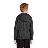 Sport - Tek YST225 Youth PosiCharge Electric Heather Hooded Pullover - Gorvex.com