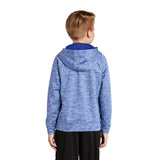 Sport - Tek YST225 Youth PosiCharge Electric Heather Hooded Pullover - Gorvex.com