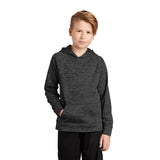 Sport - Tek YST225 Youth PosiCharge Electric Heather Hooded Pullover - Gorvex.com