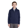 Sport - Tek YST241 Youth Sport - Wick Fleece Full - Zip Jacket with Pockets - Gorvex.com