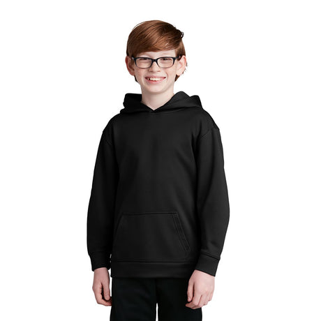 Sport - Tek YST244 Youth Sport - Wick Fleece Hooded Pullover - Gorvex.com