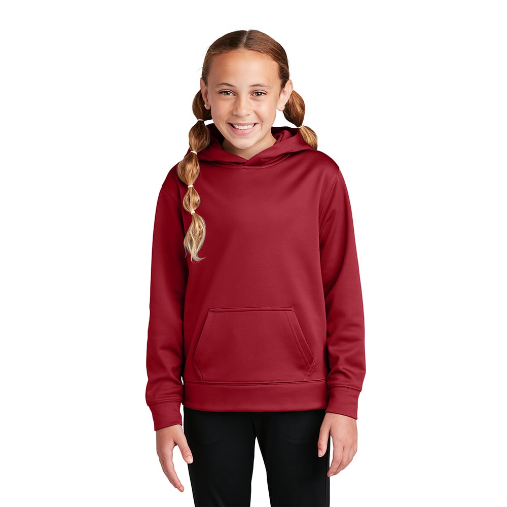 Sport - Tek YST244 Youth Sport - Wick Fleece Hooded Pullover - Gorvex.com