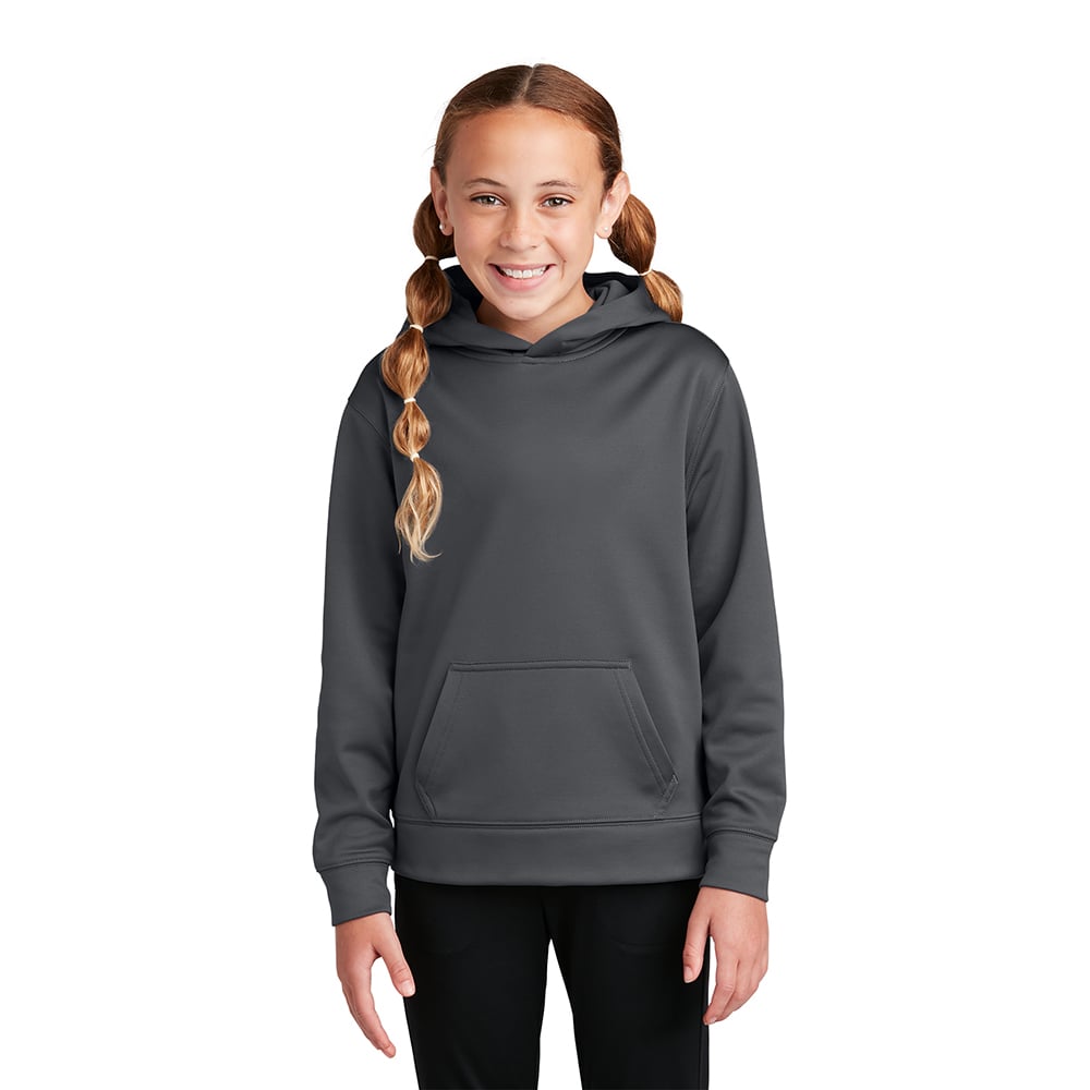 Sport - Tek YST244 Youth Sport - Wick Fleece Hooded Pullover - Gorvex.com