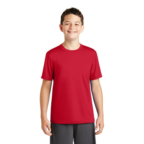 Sport - Tek YST320 Youth PosiCharge Tough T-Shirt with Drop Sleeve - Gorvex.com