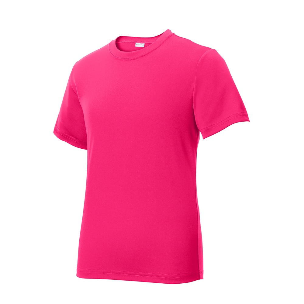 Sport - Tek YST320 Youth PosiCharge Tough T-Shirt with Drop Sleeve - Gorvex.com