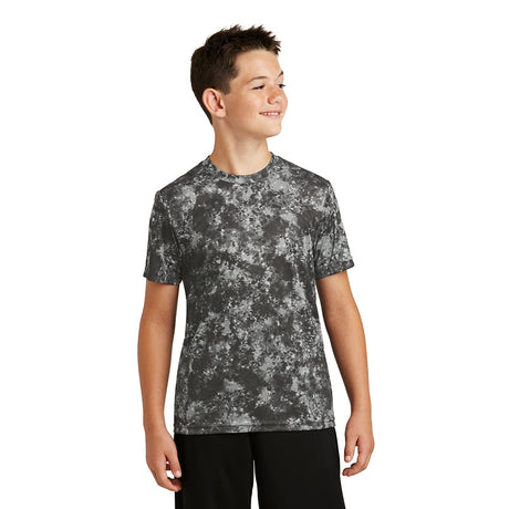 Sport - Tek YST330 Youth Mineral Freeze T-Shirt with Drop Sleeve - Gorvex.com