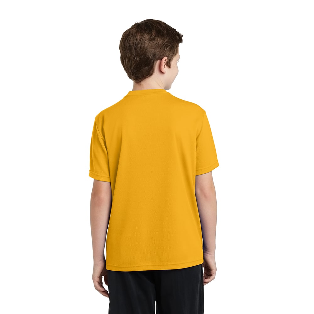 Sport - Tek YST340 Youth PosiCharge RacerMesh T-Shirt with Drop Sleeve - Gorvex.com