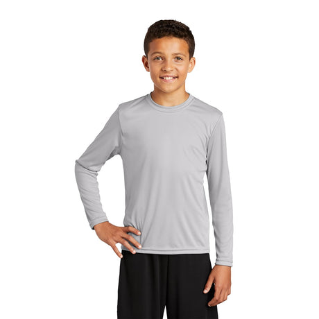 Sport - Tek YST350LS Youth Long Sleeve PosiCharge Competitor T-Shirt - Gorvex.com