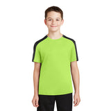 Sport - Tek YST354 Youth PosiCharge Competitor Sleeve - Blocked T-Shirt - Gorvex.com