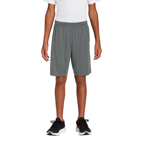 Sport - Tek YST355P Youth PosiCharge Competitor Pocketed Shorts - Gorvex.com