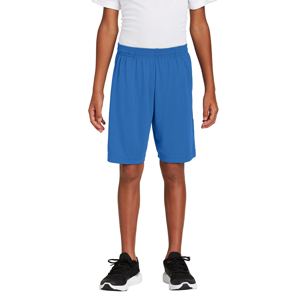 Sport - Tek YST355P Youth PosiCharge Competitor Pocketed Shorts - Gorvex.com