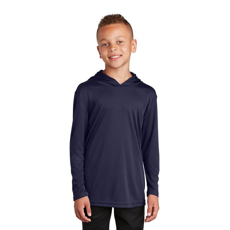 Sport - Tek YST358 Youth PosiCharge Competitor Hooded Pullover - Gorvex.com