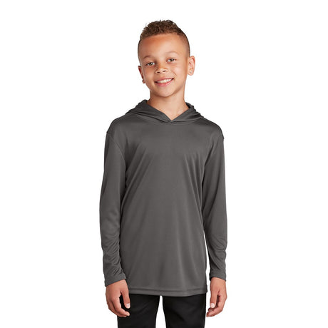 Sport - Tek YST358 Youth PosiCharge Competitor Hooded Pullover - Gorvex.com