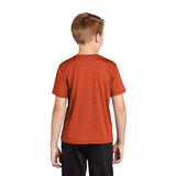 Sport - Tek YST360 Youth Heather Contender T-Shirt with Drop Sleeve - Gorvex.com