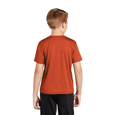 Sport - Tek YST360 Youth Heather Contender T-Shirt with Drop Sleeve - Gorvex.com