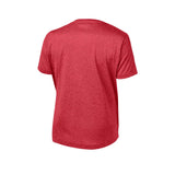 Sport - Tek YST360 Youth Heather Contender T-Shirt with Drop Sleeve - Gorvex.com