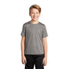 Sport - Tek YST360 Youth Heather Contender T-Shirt with Drop Sleeve - Gorvex.com