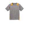 Sport - Tek YST361 Youth Heather Raglan Colorblock Contender T-Shirt - Gorvex.com