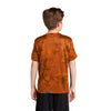 Sport - Tek YST370 Youth CamoHex T-Shirt with Drop Sleeve - Gorvex.com