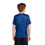 Sport - Tek YST370 Youth CamoHex T-Shirt with Drop Sleeve - Gorvex.com