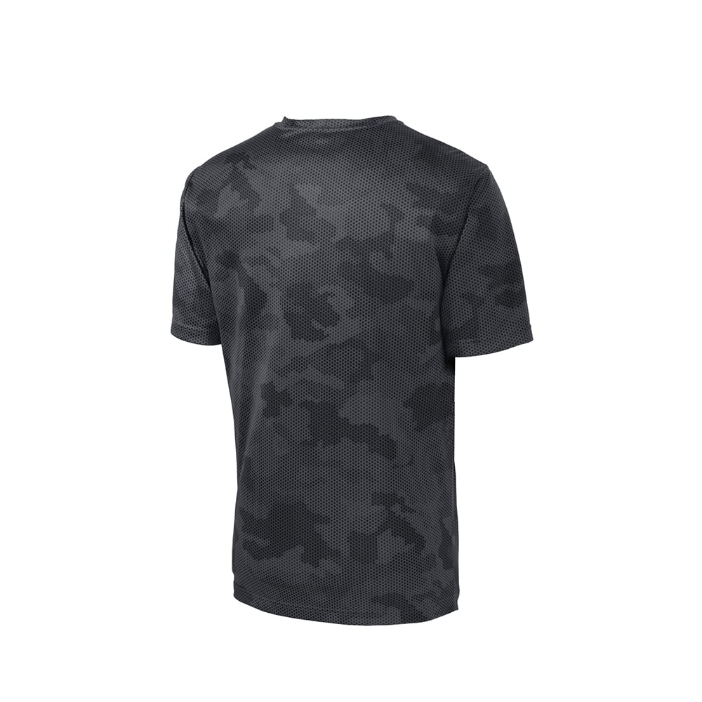 Sport - Tek YST370 Youth CamoHex T-Shirt with Drop Sleeve - Gorvex.com