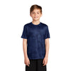 Sport - Tek YST370 Youth CamoHex T-Shirt with Drop Sleeve - Gorvex.com