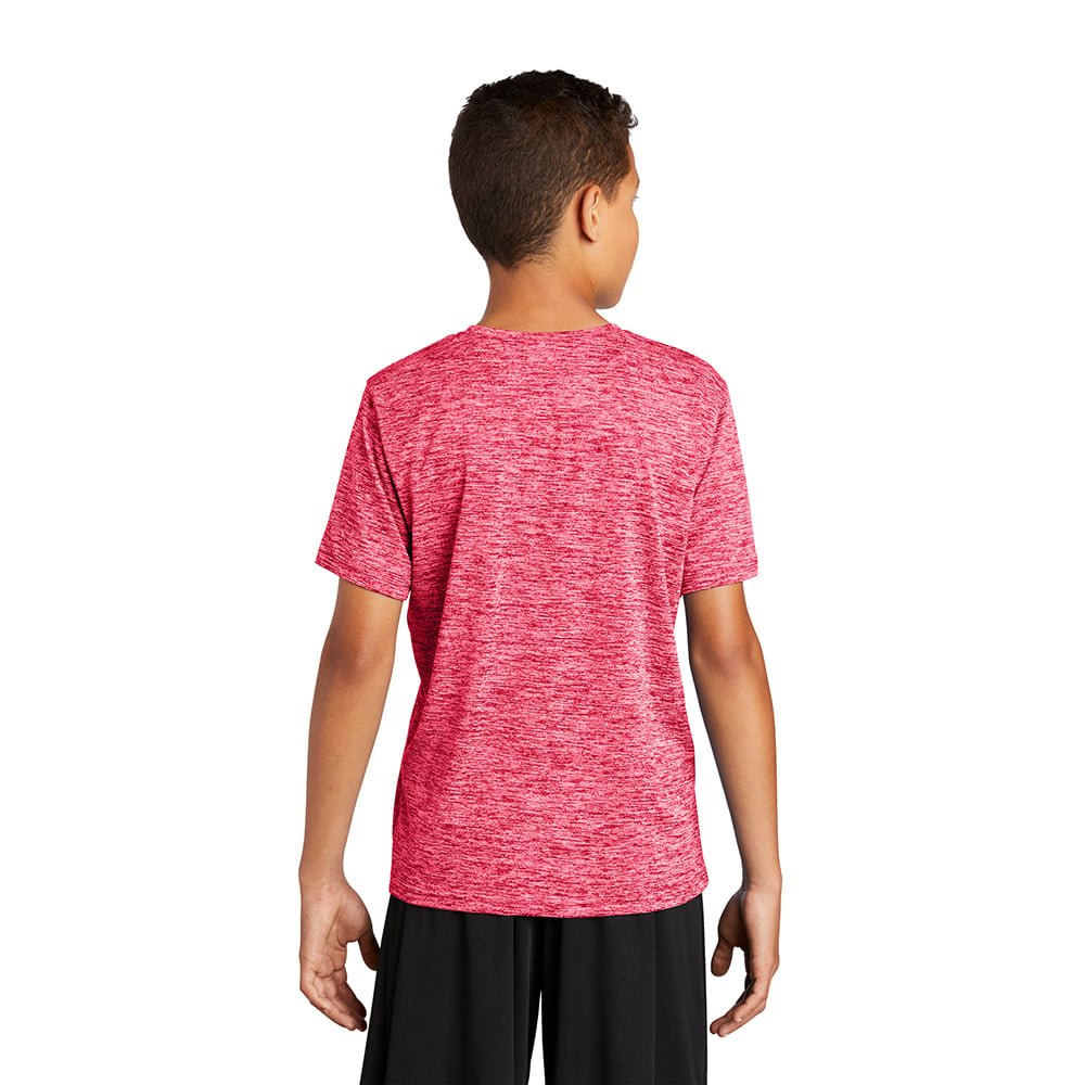 Sport - Tek YST390 Youth PosiCharge Electric Heather T-Shirt - Gorvex.com